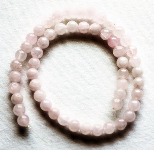 Rose Quartz 8mm Round Beads