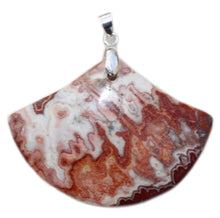 Load image into Gallery viewer, Crazy Lace Rosetta Stone Pendant