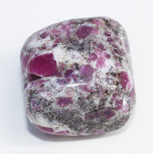 Ruby in Quartz Matrix Tumbled Stone