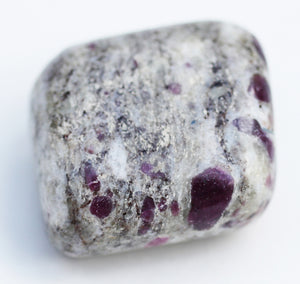 Ruby in Quartz Matrix Tumbled Stone