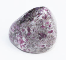 Load image into Gallery viewer, Ruby in Quartz Matrix Tumbled Stone
