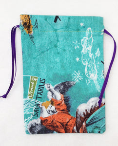Sagittarius Zodiac Drawstring Bag for Your Tarot Deck