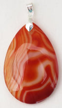 Load image into Gallery viewer, Sardonyx Pear-Shaped Pendant for the Leader with a Vision