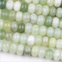 Load image into Gallery viewer, Serpentine Beads - One Strand of 5mm by 8mm Rondelle Beads