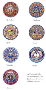 Third Eye Chakra Mandala Card