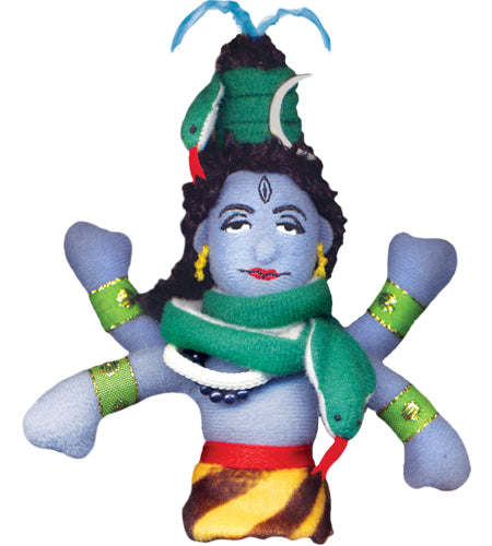 Lord Shiva Finger Puppet and Fridge Magnet - Collectible Retired Design