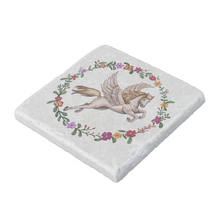 Load image into Gallery viewer, Pegasus Stone Coaster by Kyle MacDuggall