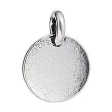 Load image into Gallery viewer, Recovery Charm Antique Silver Plated Pewter Pendant by TierraCast