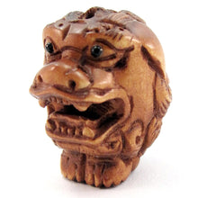 Load image into Gallery viewer, Chinese Temple Lion Ojime Bead