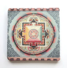 Load image into Gallery viewer, Tibetan Buddhist Sand Mandala Stone Coaster