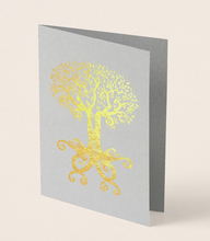 Load image into Gallery viewer, Tree of Life Foil Greeting Card