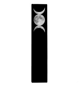 Triple Moon Pentacle of Shadows 1.5 Inch 3 Ring Binder