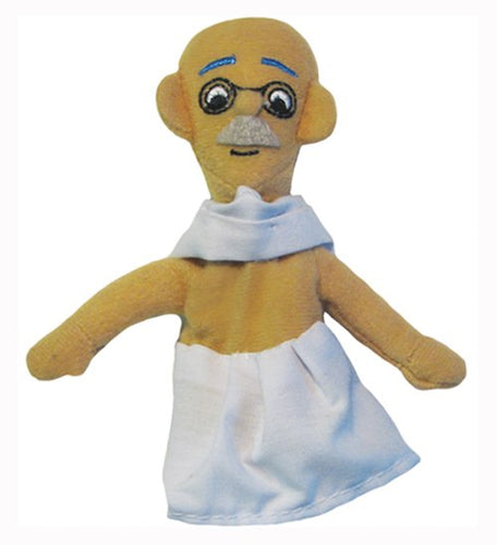 Mahatma Gandhi Finger Puppet and Fridge Magnet