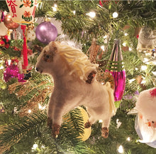 Load image into Gallery viewer, Unicorn Ornament with Jute String