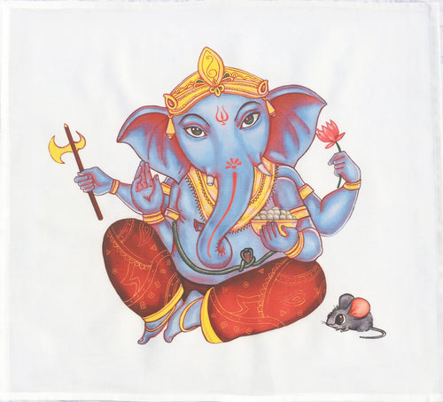 Lord Ganesh Tarot Cloth in Lavender