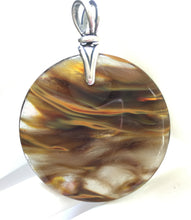 Load image into Gallery viewer, Volcano Cherry Quartz Pendant with Art Deco Torch Bail
