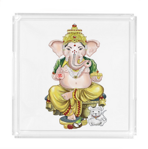 Lord Ganesha Acrylic Tray