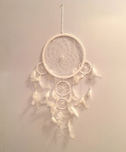 Load image into Gallery viewer, Angelic White Dream Catcher