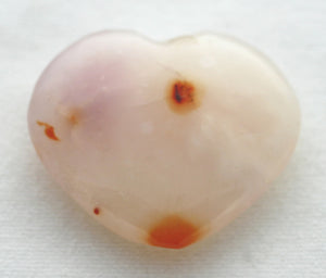 Carnelian Heart is the heart-of-the-stone 1.75 inches