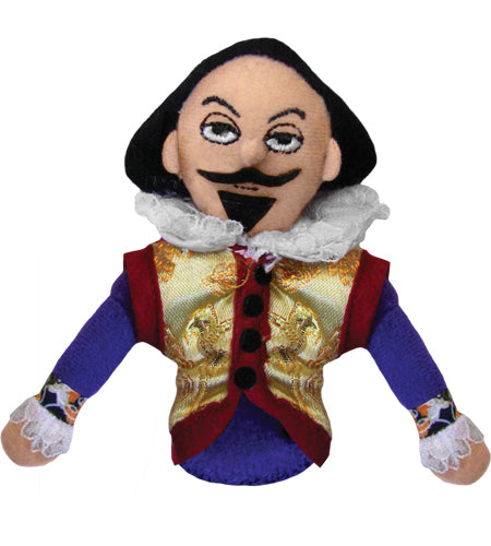 William Shakespeare Finger Puppet and Fridge Magnet
