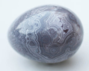 Gemstone Egg for Psychic Ability, Prosperity Consciousness and Renewal of Scar Tissue
