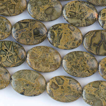 Load image into Gallery viewer, Wealth Stone: African Green Brecciated Jasper Beads