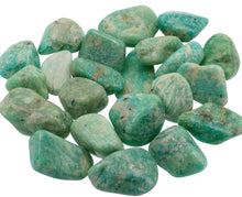 Load image into Gallery viewer, Amazonite Tumbled Stones Qtr Lb - Stand Up For Yourself!