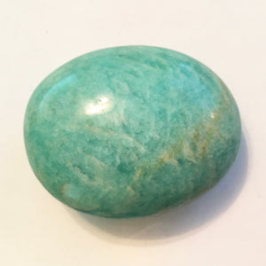 Amazonite Palm Stone - Stand Up For Yourself!