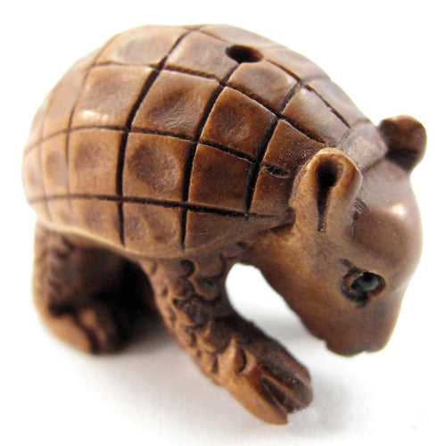 Armadillo Bead Ojime Bead