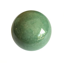 Load image into Gallery viewer, Green Aventurine Sphere 35mm for trauma release from the first seven years of childhood.