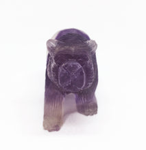 Load image into Gallery viewer, Banded Purple Fluorite Bear