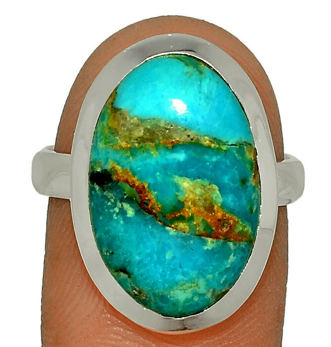 Mohave Turquoise Ring size 6 in sterling silver