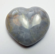 Load image into Gallery viewer, Dumortierite Stone Blue Quartz Heart - Rare Brazilian Dumortierite