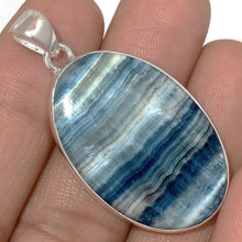 Load image into Gallery viewer, Blue Scheelite Pendant from Turkey with exceptional banding