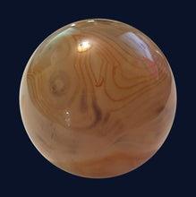 Load image into Gallery viewer, Carnelian Agate Sphere for courage and happiness! 35.5mm