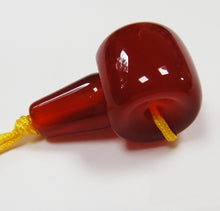 Load image into Gallery viewer, Carnelian Mala Guru Bead for Stringing Your Own Mala