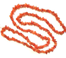 Load image into Gallery viewer, Carnelian Natural Gemstone Chip Necklace
