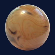Load image into Gallery viewer, Carnelian Agate Sphere for courage and happiness! 35.5mm