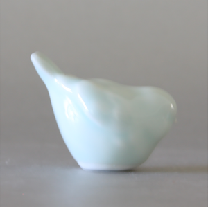 Celadon Porcelain Bird Figurine No. 2