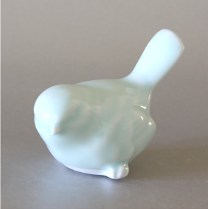 Celadon Porcelain Bird Figurine No. 3