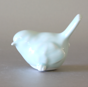 Celadon Porcelain Bird Figurine No. 3