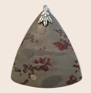 Chohua Jasper Pendant triangular shape