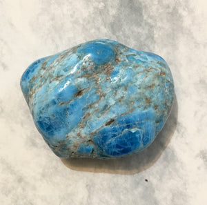 Chrysocolla Tumbled Stone for Help from Fairy Kingdom