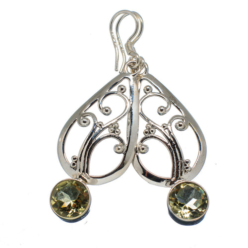 Tree of Life Celtic Earrings natural untreated Citrine