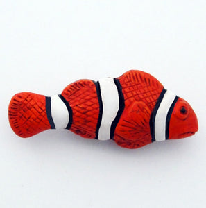 Ceramic Clown Fish bead