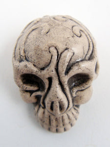 Skull Mask Ceramic Bead