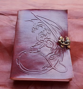 Dragon Embossed Leather Journal