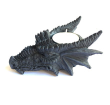 Load image into Gallery viewer, Dragon Tea Light Holder cast from lightweight Polyresin.