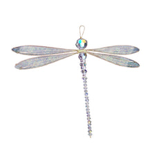 Load image into Gallery viewer, Dragonfly Suncatcher Mobile with Swarovski crystals