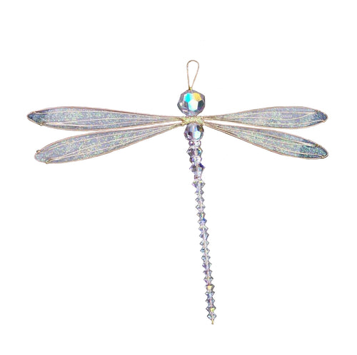 Dragonfly Suncatcher Mobile with Swarovski crystals